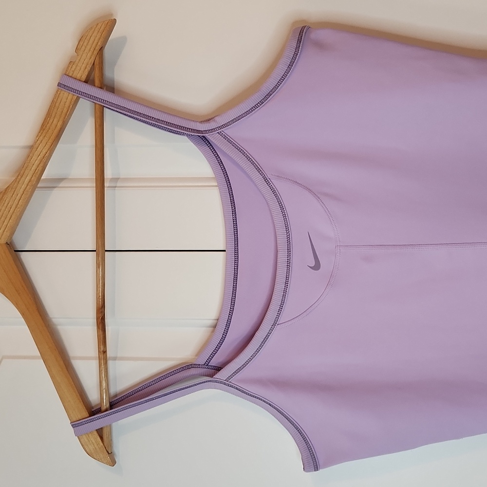 Nike Women's Lavender Athletic Bike Shorts Romper - Picture 8 of 13